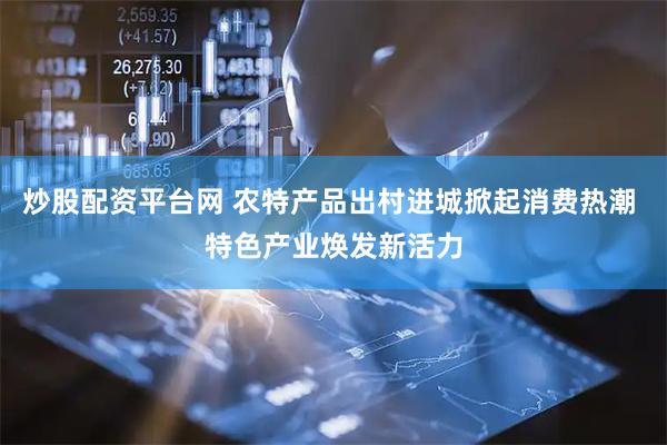炒股配资平台网 农特产品出村进城掀起消费热潮 特色产业焕发新活力